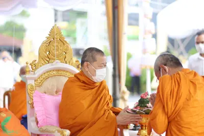 ประมวลภาพพิธีมหาพุทธาภิเษก–เทวาภิเษก รัตนมงคลศาลหลักเมือง สมุทรสงคราม ปี ๒๕๖๕