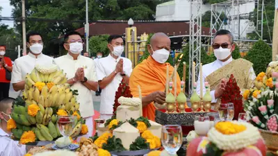 ประมวลภาพพิธีมหาพุทธาภิเษก–เทวาภิเษก รัตนมงคลศาลหลักเมือง สมุทรสงคราม ปี ๒๕๖๕