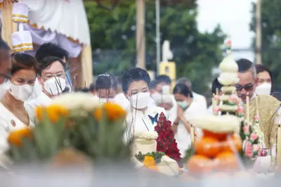 ประมวลภาพพิธีมหาพุทธาภิเษก–เทวาภิเษก รัตนมงคลศาลหลักเมือง สมุทรสงคราม ปี ๒๕๖๕