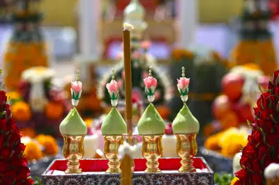 ประมวลภาพพิธีมหาพุทธาภิเษก–เทวาภิเษก รัตนมงคลศาลหลักเมือง สมุทรสงคราม ปี ๒๕๖๕
