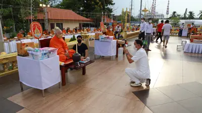 ประมวลภาพพิธีมหาพุทธาภิเษก–เทวาภิเษก รัตนมงคลศาลหลักเมือง สมุทรสงคราม ปี ๒๕๖๕