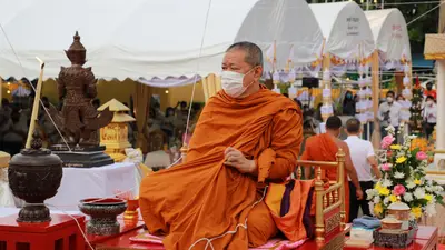 ประมวลภาพพิธีมหาพุทธาภิเษก–เทวาภิเษก รัตนมงคลศาลหลักเมือง สมุทรสงคราม ปี ๒๕๖๕
