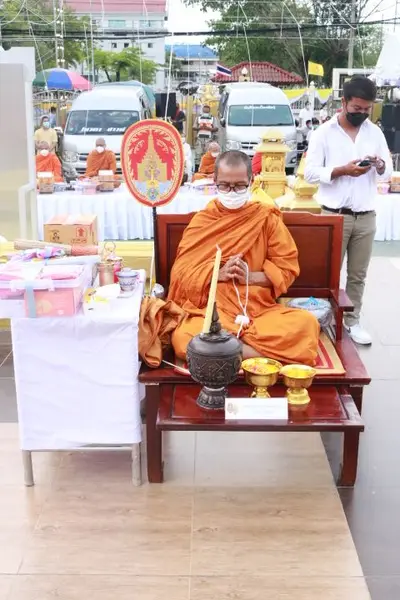 ประมวลภาพพิธีมหาพุทธาภิเษก–เทวาภิเษก รัตนมงคลศาลหลักเมือง สมุทรสงคราม ปี ๒๕๖๕