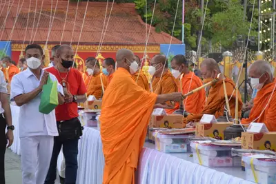 ประมวลภาพพิธีมหาพุทธาภิเษก–เทวาภิเษก รัตนมงคลศาลหลักเมือง สมุทรสงคราม ปี ๒๕๖๕