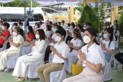 ประมวลภาพพิธีมหาพุทธาภิเษก–เทวาภิเษก รัตนมงคลศาลหลักเมือง สมุทรสงคราม ปี ๒๕๖๕