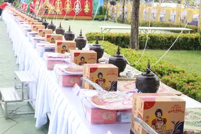 ประมวลภาพพิธีมหาพุทธาภิเษก–เทวาภิเษก รัตนมงคลศาลหลักเมือง สมุทรสงคราม ปี ๒๕๖๕