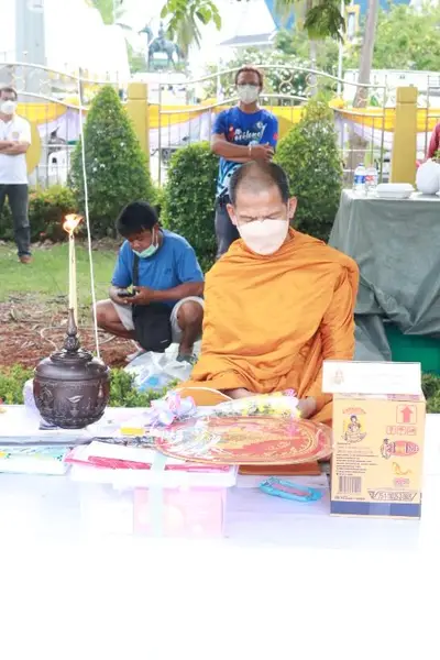 ประมวลภาพพิธีมหาพุทธาภิเษก–เทวาภิเษก รัตนมงคลศาลหลักเมือง สมุทรสงคราม ปี ๒๕๖๕