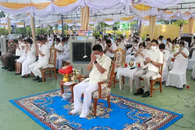 ประมวลภาพพิธีมหาพุทธาภิเษก–เทวาภิเษก รัตนมงคลศาลหลักเมือง สมุทรสงคราม ปี ๒๕๖๕