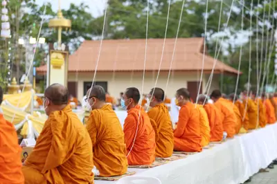 ประมวลภาพพิธีมหาพุทธาภิเษก–เทวาภิเษก รัตนมงคลศาลหลักเมือง สมุทรสงคราม ปี ๒๕๖๕
