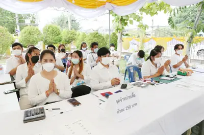 ประมวลภาพพิธีมหาพุทธาภิเษก–เทวาภิเษก รัตนมงคลศาลหลักเมือง สมุทรสงคราม ปี ๒๕๖๕