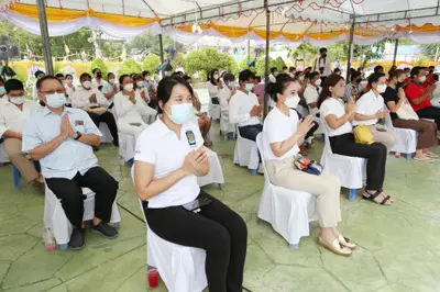 ประมวลภาพพิธีมหาพุทธาภิเษก–เทวาภิเษก รัตนมงคลศาลหลักเมือง สมุทรสงคราม ปี ๒๕๖๕