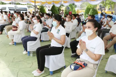 ประมวลภาพพิธีมหาพุทธาภิเษก–เทวาภิเษก รัตนมงคลศาลหลักเมือง สมุทรสงคราม ปี ๒๕๖๕