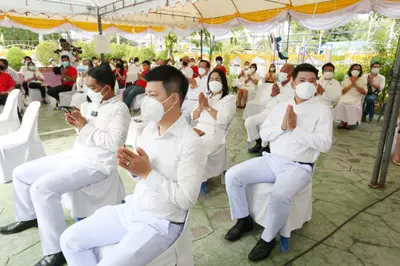 ประมวลภาพพิธีมหาพุทธาภิเษก–เทวาภิเษก รัตนมงคลศาลหลักเมือง สมุทรสงคราม ปี ๒๕๖๕