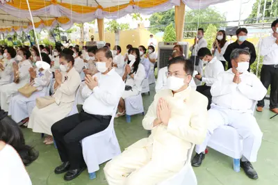 ประมวลภาพพิธีมหาพุทธาภิเษก–เทวาภิเษก รัตนมงคลศาลหลักเมือง สมุทรสงคราม ปี ๒๕๖๕