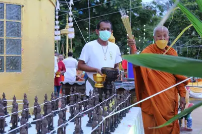 ประมวลภาพพิธีมหาพุทธาภิเษก–เทวาภิเษก รัตนมงคลศาลหลักเมือง สมุทรสงคราม ปี ๒๕๖๕