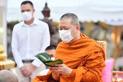 ประมวลภาพพิธีมหาพุทธาภิเษก–เทวาภิเษก รัตนมงคลศาลหลักเมือง สมุทรสงคราม ปี ๒๕๖๕