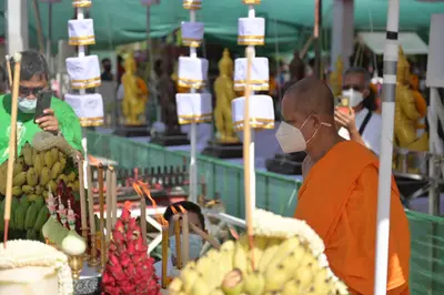 ประมวลภาพพิธีพุทธาภิเษกและเทวาภิเษกวัตถุมงคล วัดจุฬามณี ๑๘ มิถุนายน ๒๕๖๕