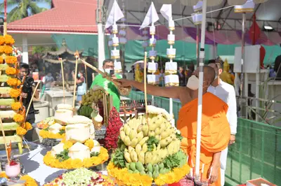 ประมวลภาพพิธีพุทธาภิเษกและเทวาภิเษกวัตถุมงคล วัดจุฬามณี ๑๘ มิถุนายน ๒๕๖๕
