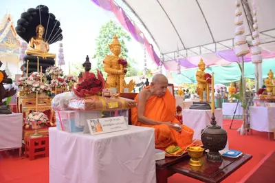 ประมวลภาพพิธีพุทธาภิเษกและเทวาภิเษกวัตถุมงคล วัดจุฬามณี ๑๘ มิถุนายน ๒๕๖๕