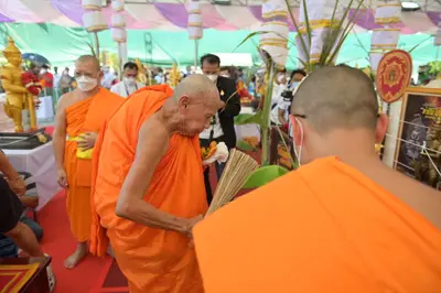 ประมวลภาพพิธีพุทธาภิเษกและเทวาภิเษกวัตถุมงคล วัดจุฬามณี ๑๘ มิถุนายน ๒๕๖๕