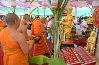 ประมวลภาพพิธีพุทธาภิเษกและเทวาภิเษกวัตถุมงคล วัดจุฬามณี ๑๘ มิถุนายน ๒๕๖๕