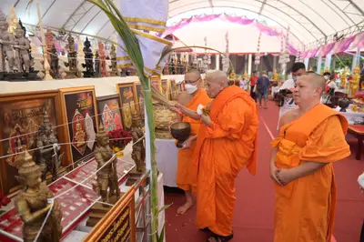 ประมวลภาพพิธีพุทธาภิเษกและเทวาภิเษกวัตถุมงคล วัดจุฬามณี ๑๘ มิถุนายน ๒๕๖๕