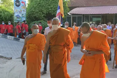 ประมวลภาพพิธีพุทธาภิเษกและเทวาภิเษกวัตถุมงคล วัดจุฬามณี ๑๘ มิถุนายน ๒๕๖๕