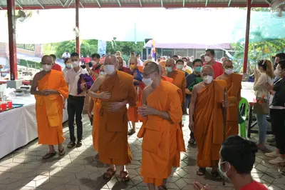ประมวลภาพพิธีพุทธาภิเษกและเทวาภิเษกวัตถุมงคล วัดจุฬามณี ๑๘ มิถุนายน ๒๕๖๕