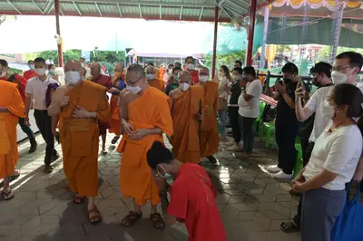 ประมวลภาพพิธีพุทธาภิเษกและเทวาภิเษกวัตถุมงคล วัดจุฬามณี ๑๘ มิถุนายน ๒๕๖๕