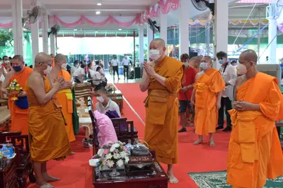 ประมวลภาพพิธีพุทธาภิเษกและเทวาภิเษกวัตถุมงคล วัดจุฬามณี ๑๘ มิถุนายน ๒๕๖๕