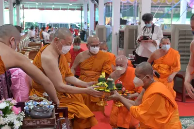 ประมวลภาพพิธีพุทธาภิเษกและเทวาภิเษกวัตถุมงคล วัดจุฬามณี ๑๘ มิถุนายน ๒๕๖๕
