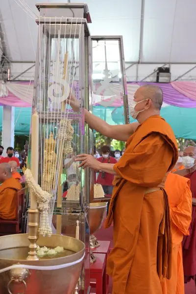 ประมวลภาพพิธีพุทธาภิเษกและเทวาภิเษกวัตถุมงคล วัดจุฬามณี ๑๘ มิถุนายน ๒๕๖๕