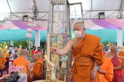 ประมวลภาพพิธีพุทธาภิเษกและเทวาภิเษกวัตถุมงคล วัดจุฬามณี ๑๘ มิถุนายน ๒๕๖๕