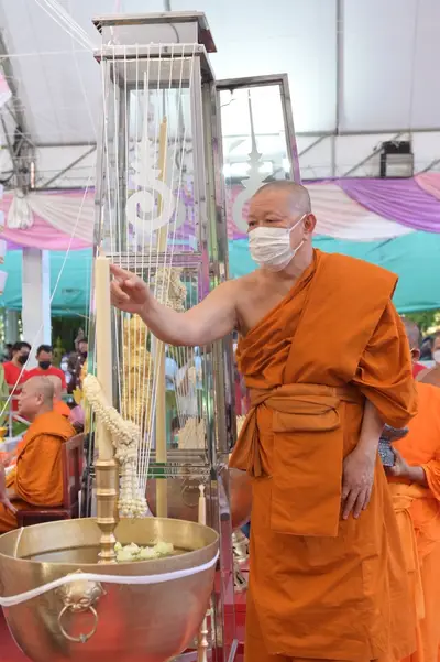 ประมวลภาพพิธีพุทธาภิเษกและเทวาภิเษกวัตถุมงคล วัดจุฬามณี ๑๘ มิถุนายน ๒๕๖๕