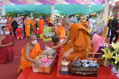 ประมวลภาพพิธีพุทธาภิเษกและเทวาภิเษกวัตถุมงคล วัดจุฬามณี ๑๘ มิถุนายน ๒๕๖๕
