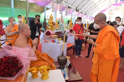 ประมวลภาพพิธีพุทธาภิเษกและเทวาภิเษกวัตถุมงคล วัดจุฬามณี ๑๘ มิถุนายน ๒๕๖๕