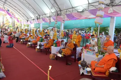 ประมวลภาพพิธีพุทธาภิเษกและเทวาภิเษกวัตถุมงคล วัดจุฬามณี ๑๘ มิถุนายน ๒๕๖๕