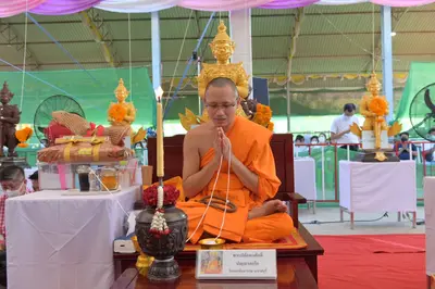 ประมวลภาพพิธีพุทธาภิเษกและเทวาภิเษกวัตถุมงคล วัดจุฬามณี ๑๘ มิถุนายน ๒๕๖๕