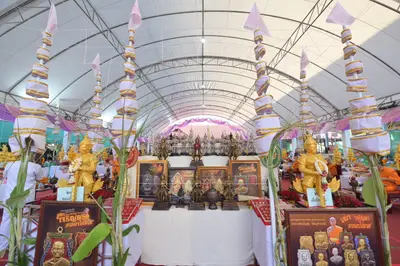 ประมวลภาพพิธีพุทธาภิเษกและเทวาภิเษกวัตถุมงคล วัดจุฬามณี ๑๘ มิถุนายน ๒๕๖๕