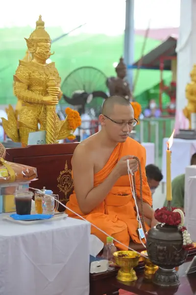 ประมวลภาพพิธีพุทธาภิเษกและเทวาภิเษกวัตถุมงคล วัดจุฬามณี ๑๘ มิถุนายน ๒๕๖๕