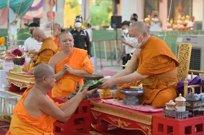 ประมวลภาพพิธีพุทธาภิเษกและเทวาภิเษกวัตถุมงคล วัดจุฬามณี ๑๘ มิถุนายน ๒๕๖๕