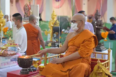 ประมวลภาพพิธีพุทธาภิเษกและเทวาภิเษกวัตถุมงคล วัดจุฬามณี ๑๘ มิถุนายน ๒๕๖๕