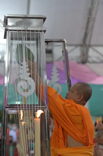ประมวลภาพพิธีพุทธาภิเษกและเทวาภิเษกวัตถุมงคล วัดจุฬามณี ๑๘ มิถุนายน ๒๕๖๕