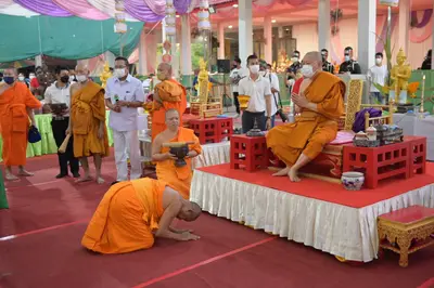ประมวลภาพพิธีพุทธาภิเษกและเทวาภิเษกวัตถุมงคล วัดจุฬามณี ๑๘ มิถุนายน ๒๕๖๕