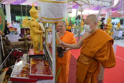 ประมวลภาพพิธีพุทธาภิเษกและเทวาภิเษกวัตถุมงคล วัดจุฬามณี ๑๘ มิถุนายน ๒๕๖๕