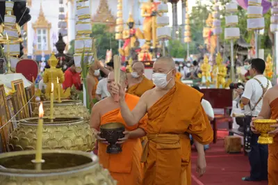 ประมวลภาพพิธีพุทธาภิเษกและเทวาภิเษกวัตถุมงคล วัดจุฬามณี ๑๘ มิถุนายน ๒๕๖๕