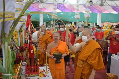 ประมวลภาพพิธีพุทธาภิเษกและเทวาภิเษกวัตถุมงคล วัดจุฬามณี ๑๘ มิถุนายน ๒๕๖๕