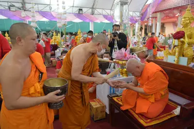 ประมวลภาพพิธีพุทธาภิเษกและเทวาภิเษกวัตถุมงคล วัดจุฬามณี ๑๘ มิถุนายน ๒๕๖๕