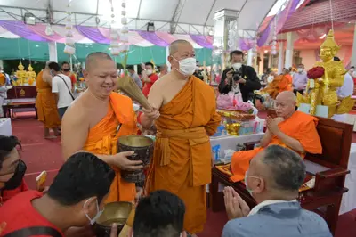 ประมวลภาพพิธีพุทธาภิเษกและเทวาภิเษกวัตถุมงคล วัดจุฬามณี ๑๘ มิถุนายน ๒๕๖๕