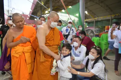 ประมวลภาพพิธีพุทธาภิเษกและเทวาภิเษกวัตถุมงคล วัดจุฬามณี ๑๘ มิถุนายน ๒๕๖๕